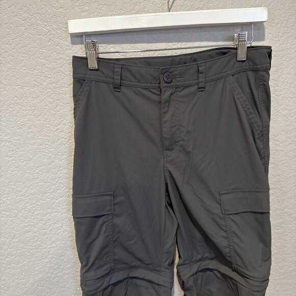 REI Convertible Pants Shorts Women L Zip Off Leg Hiking Camp Backpack Outdoor - Picture 3 of 14